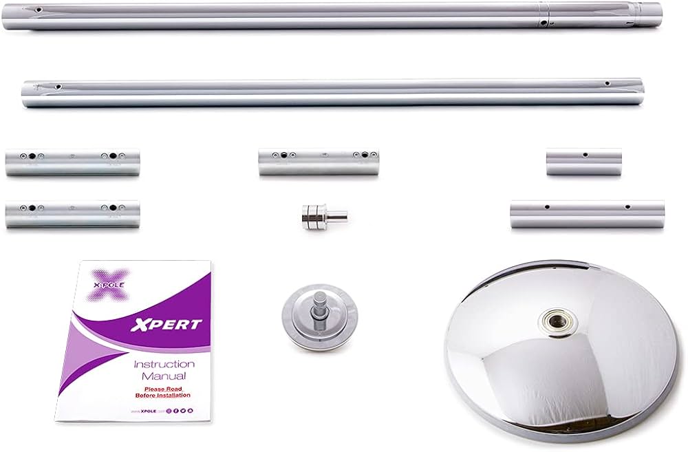 Amazon | X Pole Kit de pole dancing professionnel XPert Chromé 45